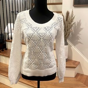 Loft scoop neck sweater Size M